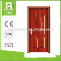 Latest modern style sun proof solid wood door with interior door design made in china